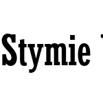 StymieW01-MediumCondensed