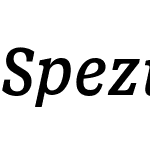 Spezia Serif