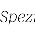 Spezia Serif