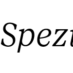 Spezia Serif