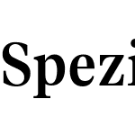 Spezia Serif