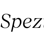 Spezia Serif