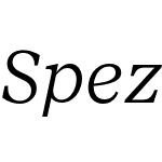 Spezia Serif