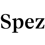 Spezia Serif