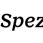 Spezia Serif