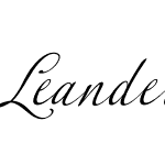 Leander Script Pro