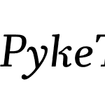 Pyke Text