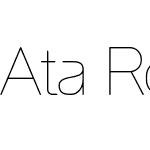 Ata Rounded