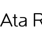 Ata Rounded