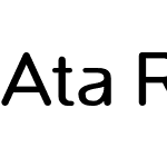 Ata Rounded