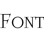 Font