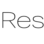 Residenz Grotesk Extra Wide