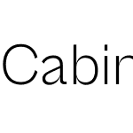 Cabinet Grotesk