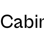 Cabinet Grotesk