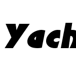 YachtW01-BlackItalic