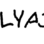 Lyajka(FONT BY LYAJKA)