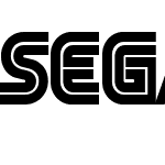 SEGA LOGO FONT(RUS BY LYAJKA)