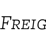 FreightMicroLightItalicSC