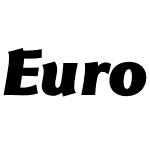 EurocratW01-BlackItalic