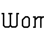 WombatW00-Bold