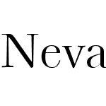 NevaW01-Regular