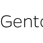 GentonaW00-ExtraLight