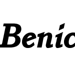 BeniciaW01-BlackItalic