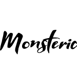 Monsteride FontDEMO