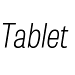 TabletGothicCondensedW00-ThObl