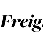 FreightBigW01-BlackItalic