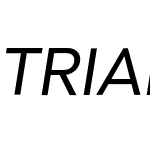 TRIAL Abrade Italic