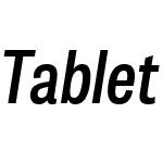 TabletGothicCondensedW00-SBObl