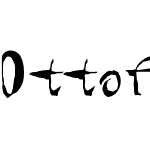 OttofontOTW03-Regular