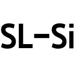 SL-Simplified Bold