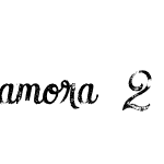 Amora 2 Glypth Bold Grunge