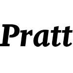 PrattNovaW01-HeavyItalic