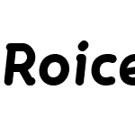 RoiceOTW03-BlackItalic