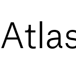 Atlas Grotesk Web Light