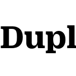 Duplicate Ionic Web Bold