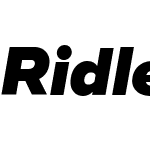 Ridley Grotesk