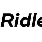 Ridley Grotesk