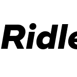 Ridley Grotesk