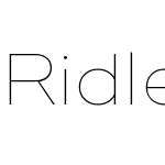 Ridley Grotesk