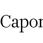 Caponi Display Web Regular