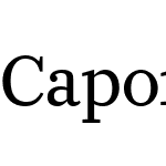 Caponi Text Web Regular