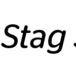 Stag Sans Round Web Book