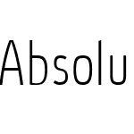 Absolut Condensed Reduced