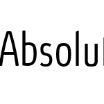 Absolut Condensed Reduced