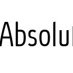 Absolut Condensed Reduced