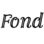 Fondacy Carved